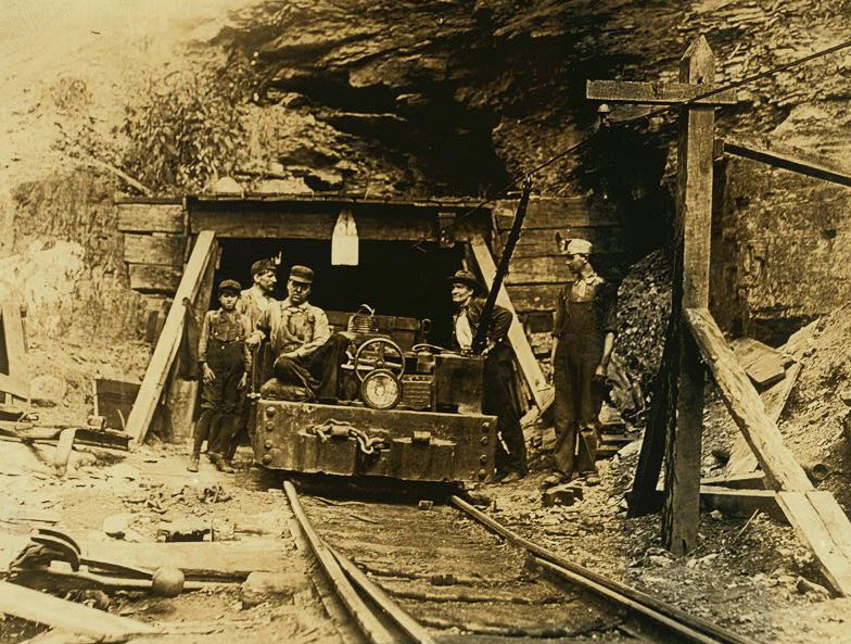 Mineurs aux États-Unis, 1908