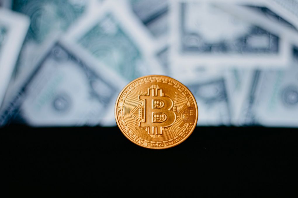 Une crypto : le bitcoin