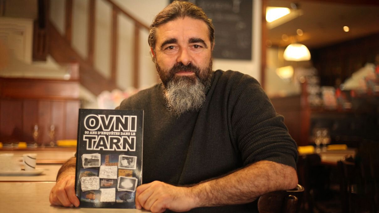 Didier Gomez et son livre OVNI, 50 ans d’enquêtes dans le Tarn